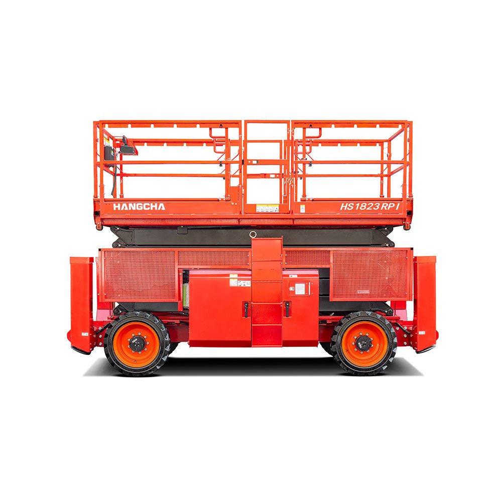 HC Forklift Rough Terrain Scissor Lift - Sudut Teknis 12