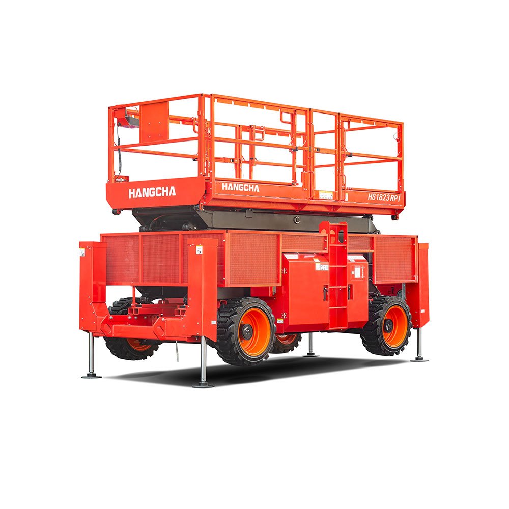 HC Forklift Rough Terrain Scissor Lift - Sudut Teknis 13
