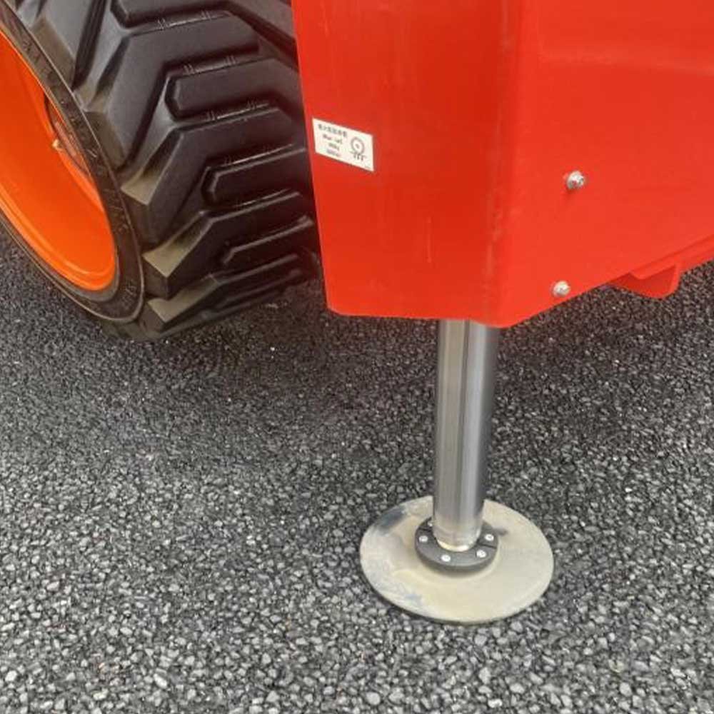 HC Forklift Rough Terrain Scissor Lift - Sudut Teknis 4