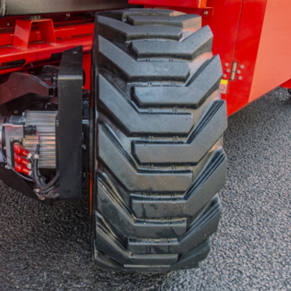 HC Forklift Rough Terrain Scissor Lift - Sudut Teknis 6