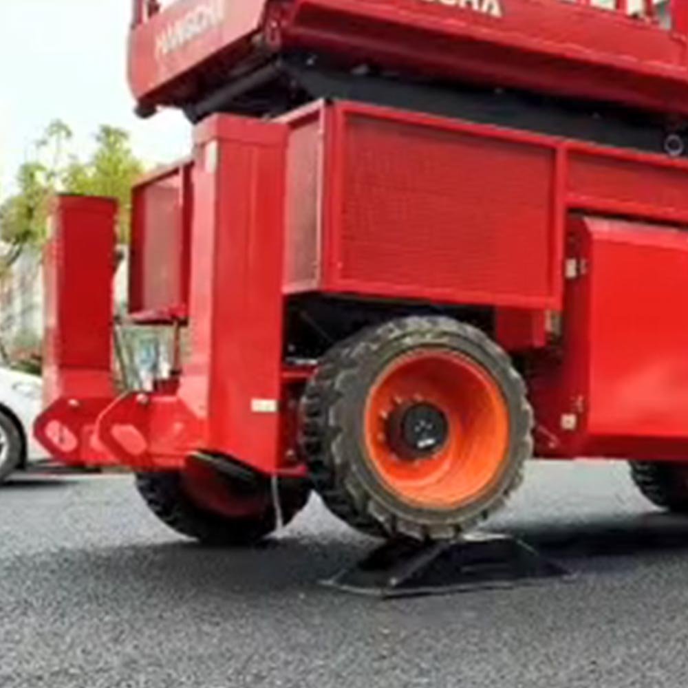 HC Forklift Rough Terrain Scissor Lift - Sudut Teknis 7