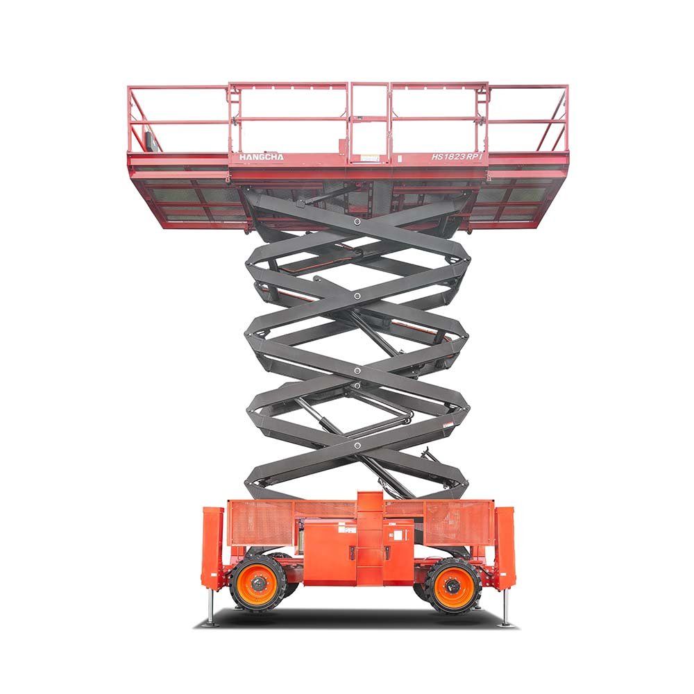 HC Forklift Rough Terrain Scissor Lift - Sudut Teknis 9