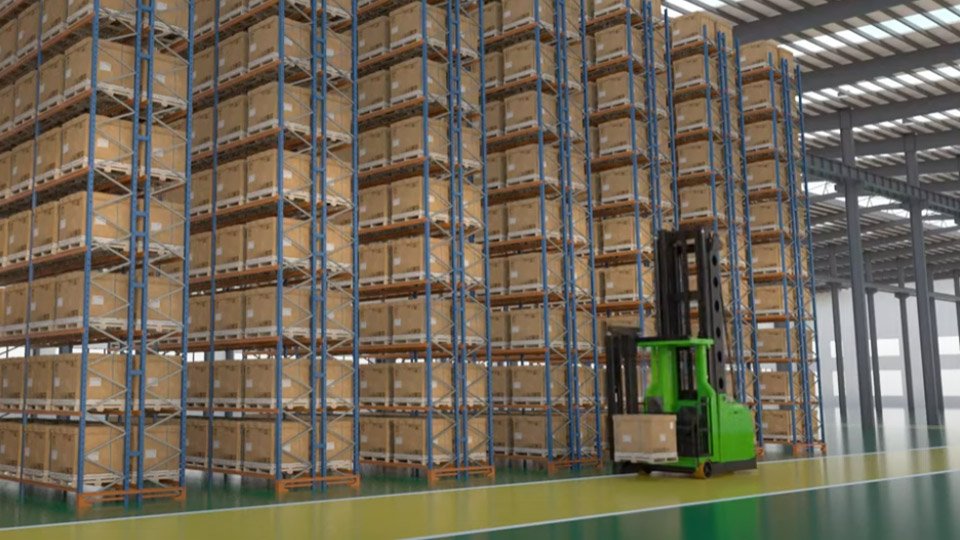 HC Forklift Turret Stockpicker(Li-Ion) - Sudut Teknis 11