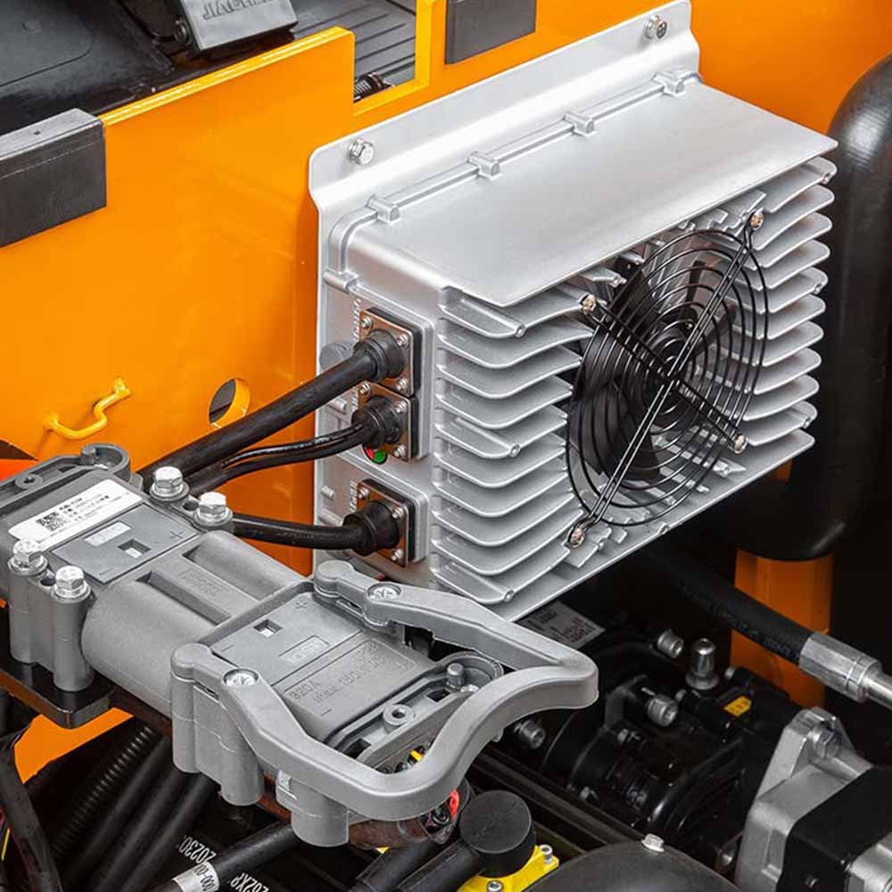 HC Forklift XA II Series 3.0-3.8t Electric Forklift Truck With Lithium Power - Sudut Teknis 3