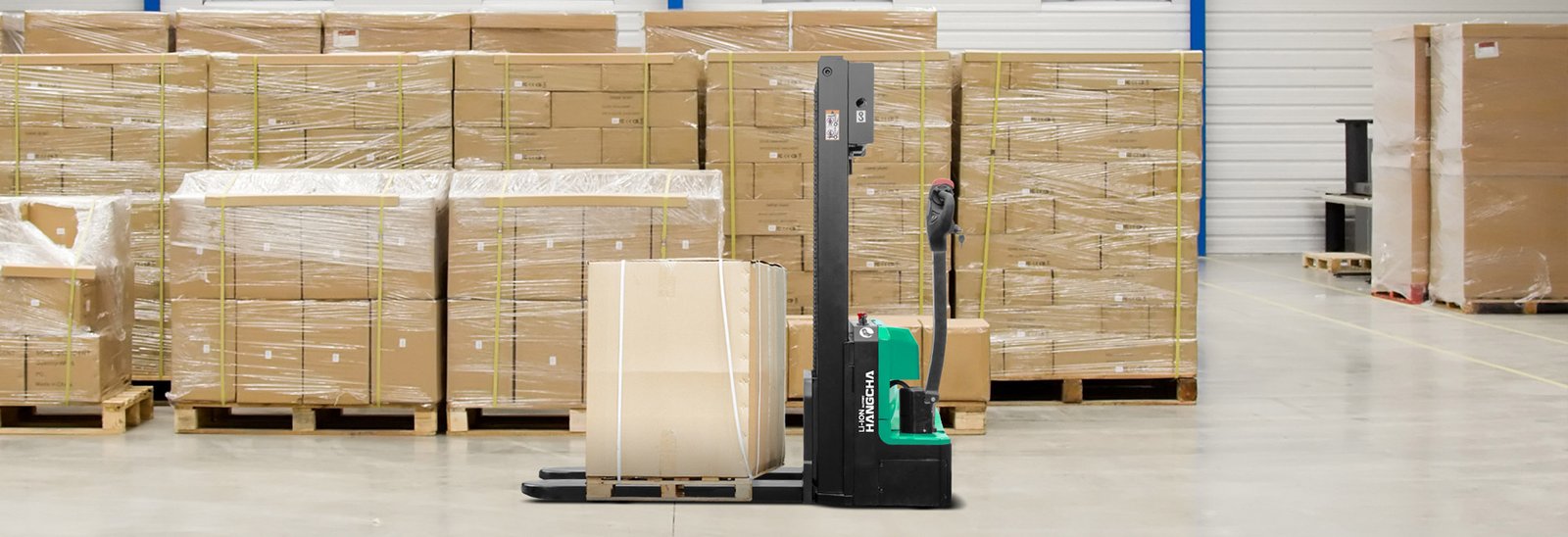 Spesifikasi Teknis HC Forklift XA Mini stacker (Lithium E-Trucks) Kapasitas 1,200~1,500kg