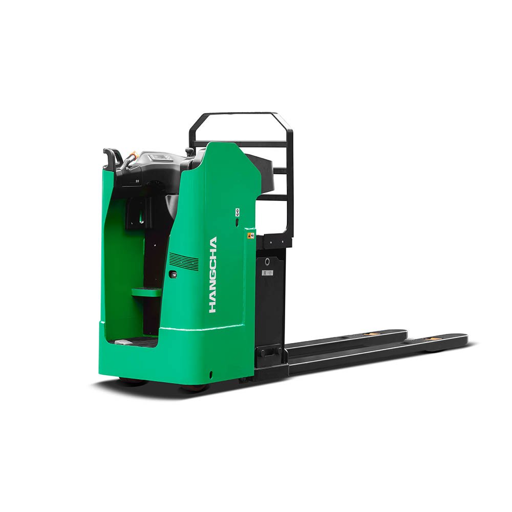 HC Forklift XA series stand-on and sideways-seated pallet truck - Sudut Teknis 4