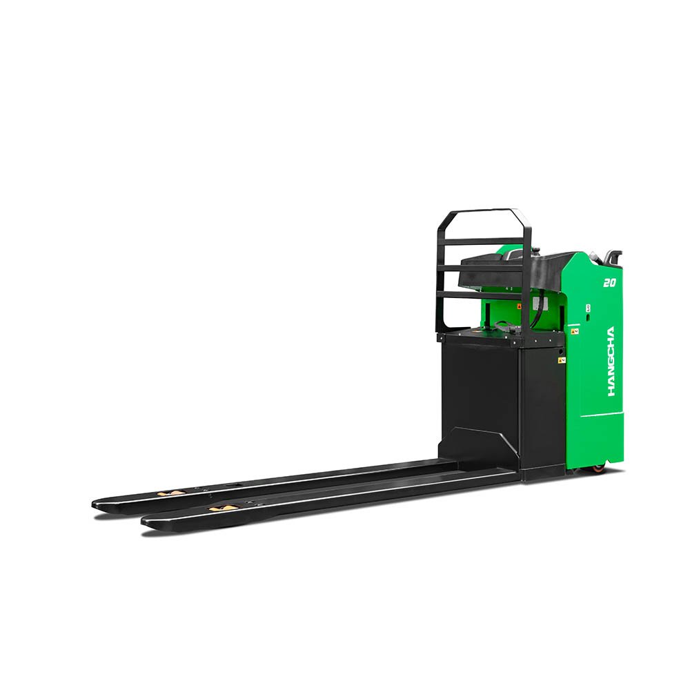 HC Forklift XA series stand-on and sideways-seated pallet truck - Sudut Teknis 5