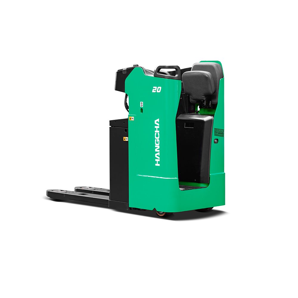 HC Forklift XA series stand-on and sideways-seated pallet truck - Sudut Teknis 9