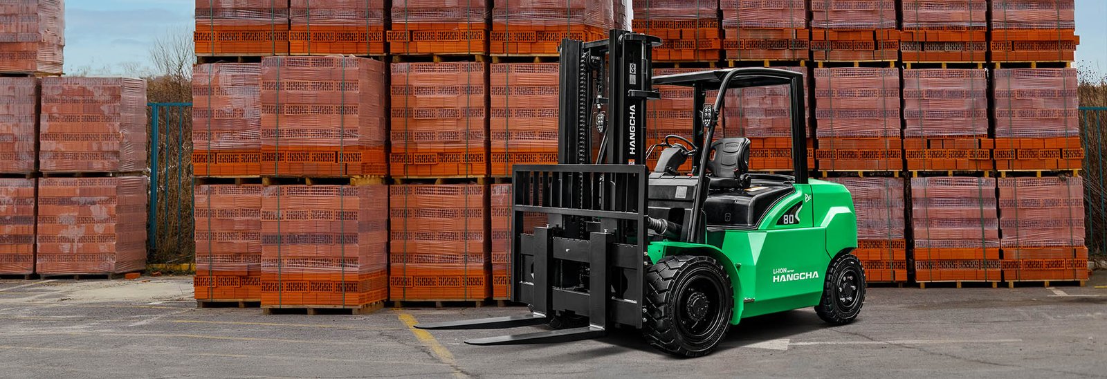 Spesifikasi Teknis HC Forklift XC Series 4-W Electric Forklift Truck With Lithium Power 6.0-10t (PRO) (Lithium E-Trucks) Kapasitas 6,000~10,000kg