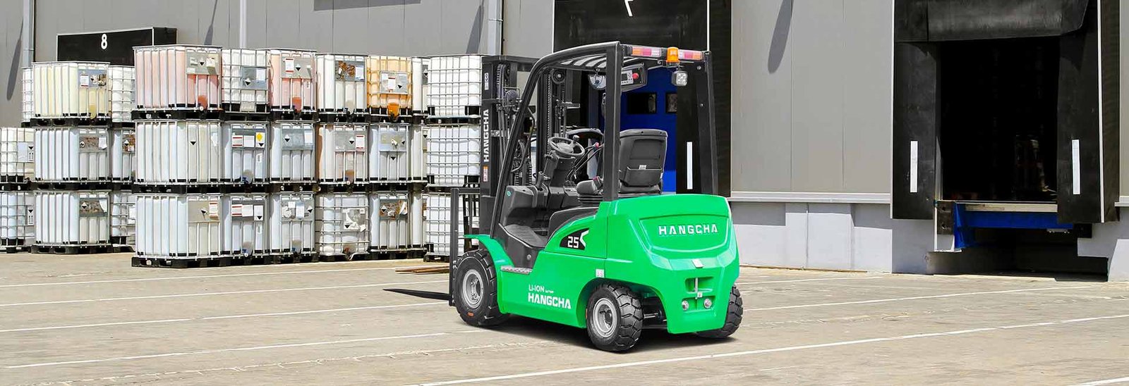 HC Forklift XC series electric forklift with Li-Ion power 1.5~3.5t - Sudut Teknis 12