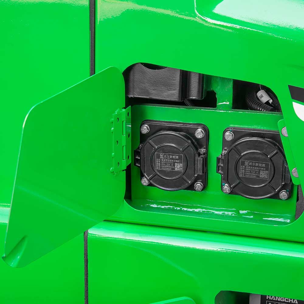 HC Forklift XC series electric forklift with Li-Ion power 4.0~5.0t - Sudut Teknis 2