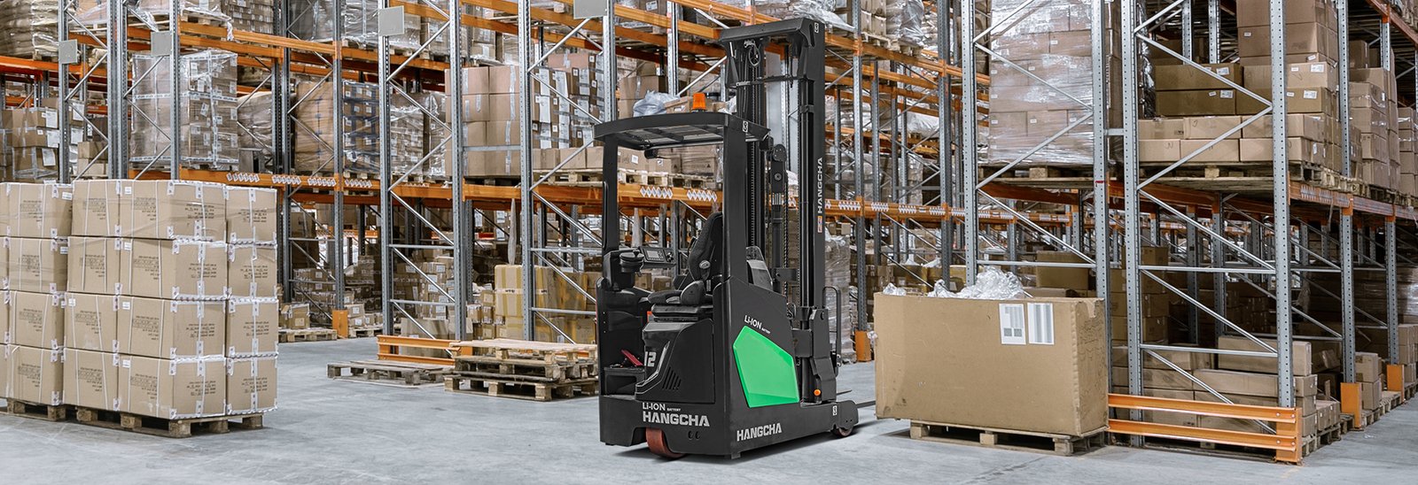 HC Forklift XC series reach truck with lithium power 1.0-1.2t - Sudut Teknis 16