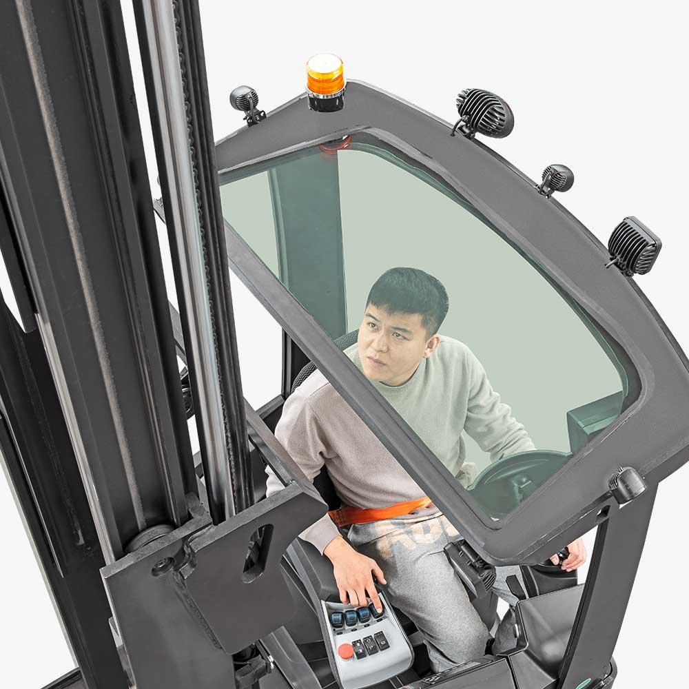 HC Forklift XC series reach truck with lithium power 1.0-1.2t - Sudut Teknis 8