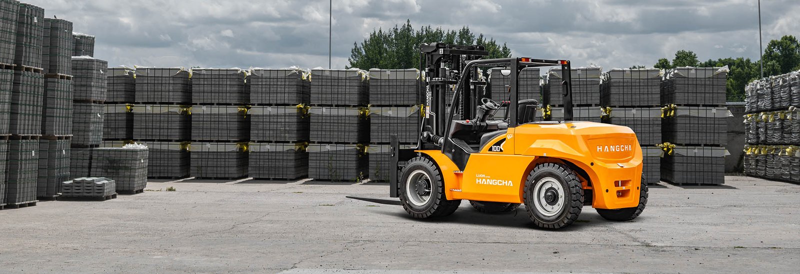Spesifikasi Teknis HC Forklift XE Series Electric Forklift Truck With Lithium Power 6.0-10t (Lithium E-Trucks) Kapasitas 6,000~10,000kg