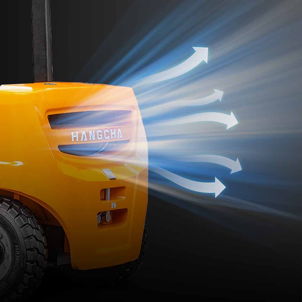 Hangcha XH series heavy-duty high-voltage lithium battery forklift 4.0-5.0t - Gambar 6