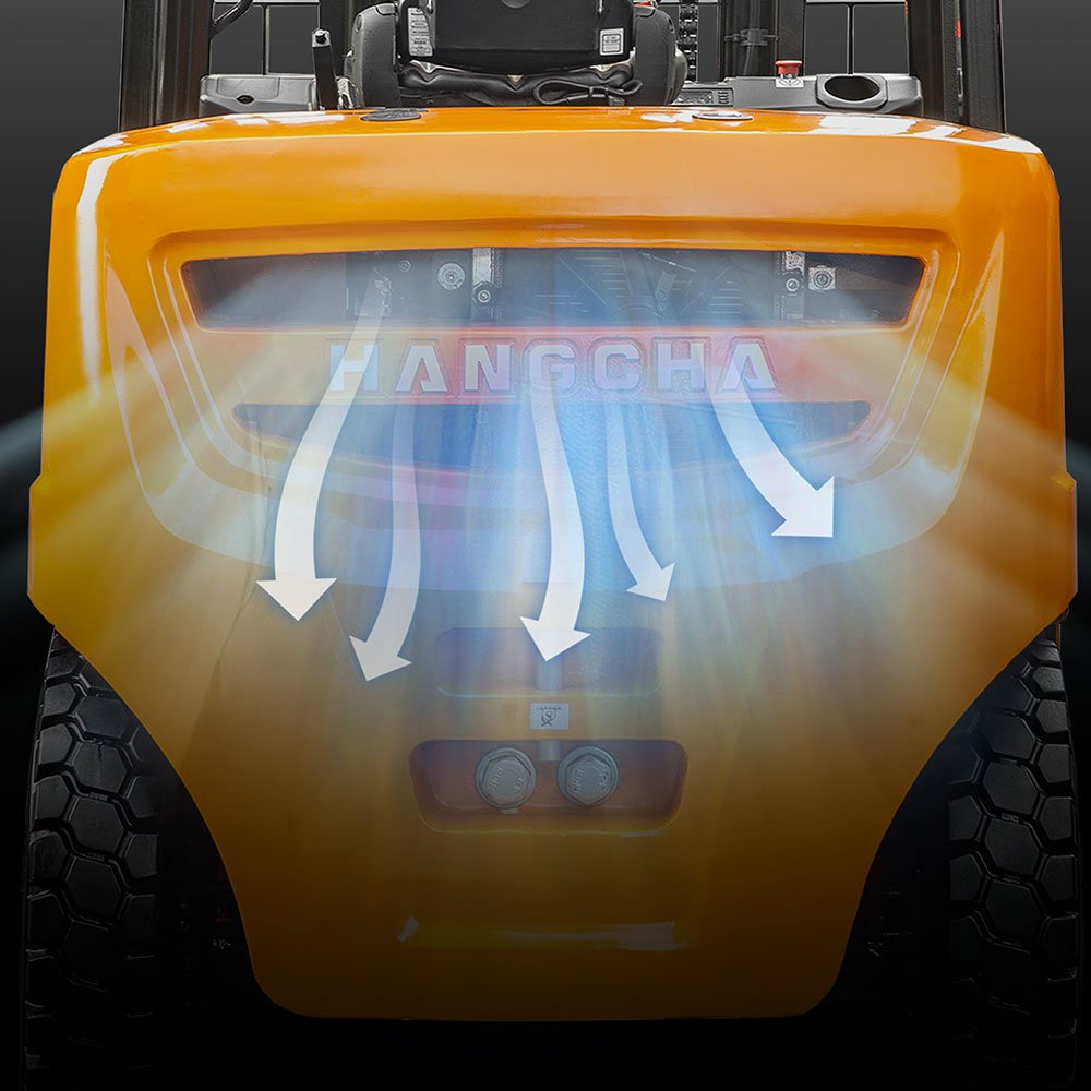 Hangcha XH series heavy-duty high-voltage lithium battery forklift 4.0-5.0t - Gambar 7