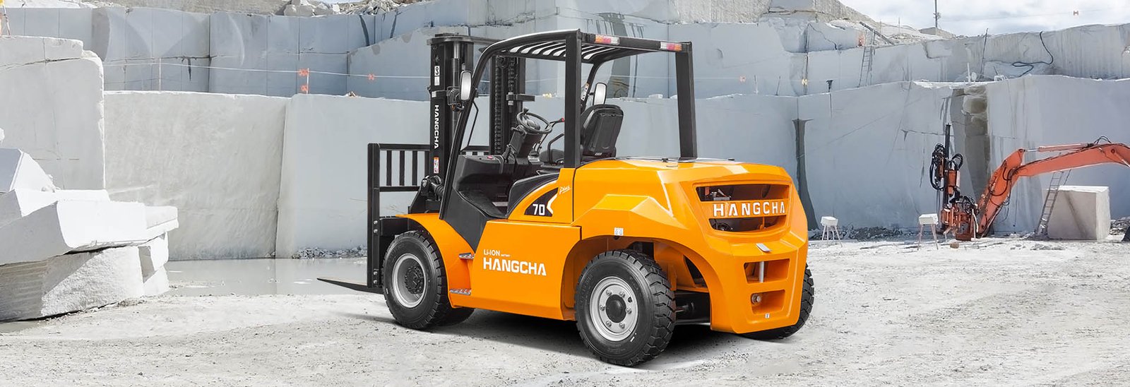 Hangcha XH series heavy-duty high-voltage lithium battery forklift 6.0-10t - Gambar 12