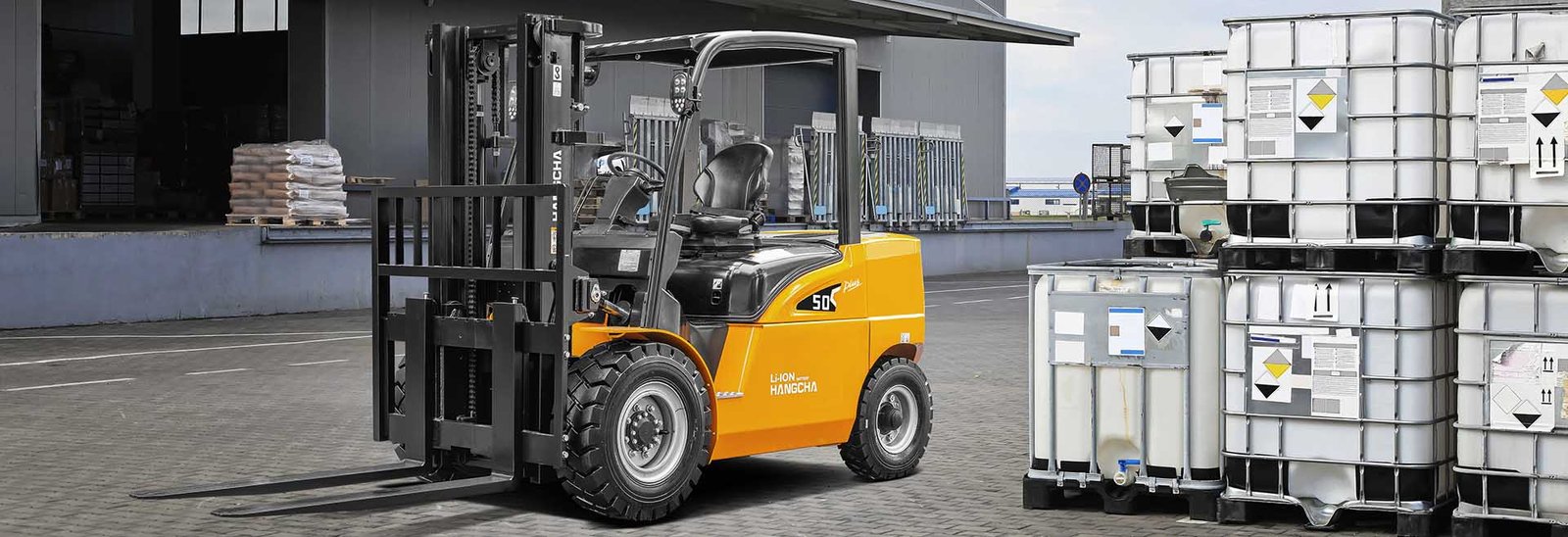 Spesifikasi HC Forklift XH series high-voltage lithium battery forklift 4.0-5.0t (Lithium E-Trucks)