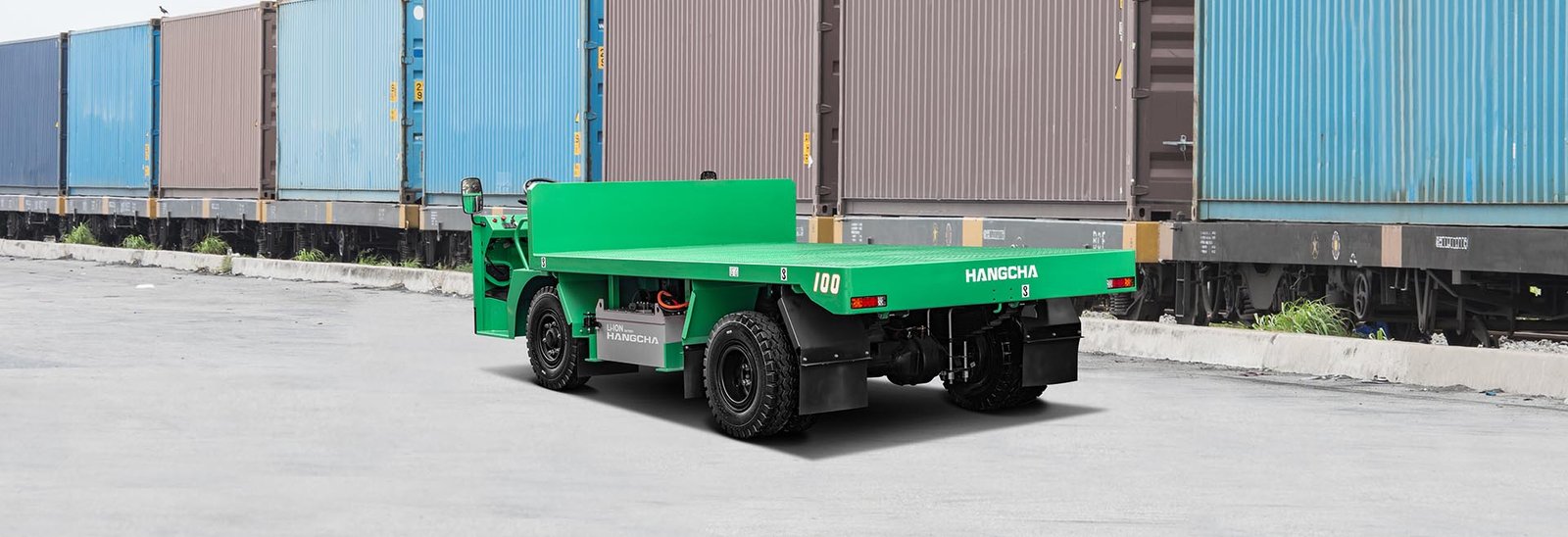 Spesifikasi Teknis HC Forklift X Series Electric Platform Truck (Lithium E-Trucks) Kapasitas 8,000~16,000kg