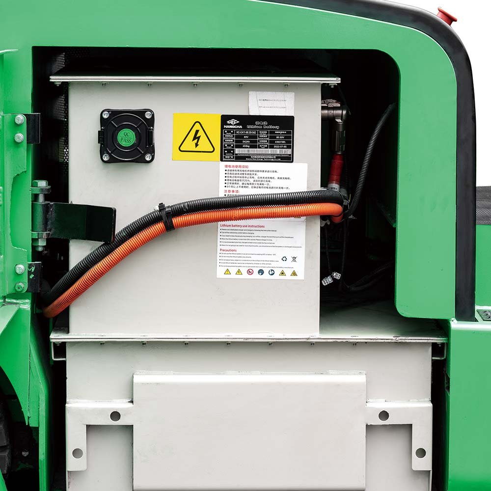 HC Forklift X Series Electric Tow Tractor 12-18t - Sudut Teknis 3