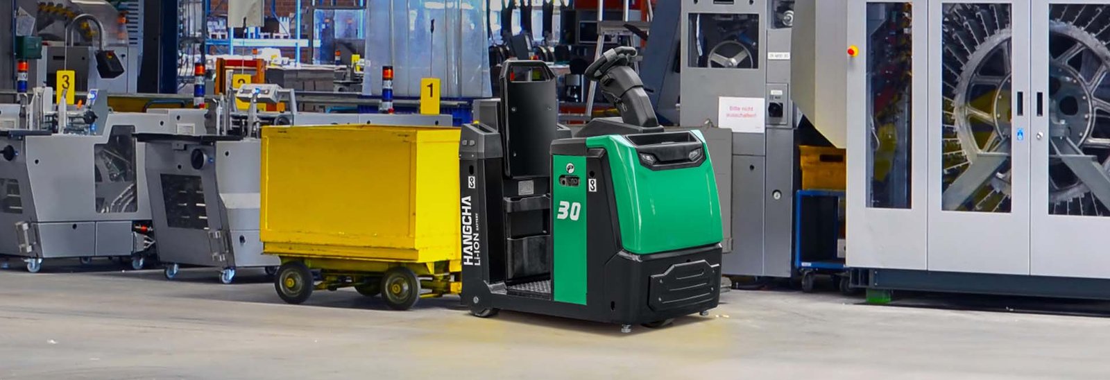 HC Forklift X Series Electric Tow Tractor 3-5t - Sudut Teknis 10