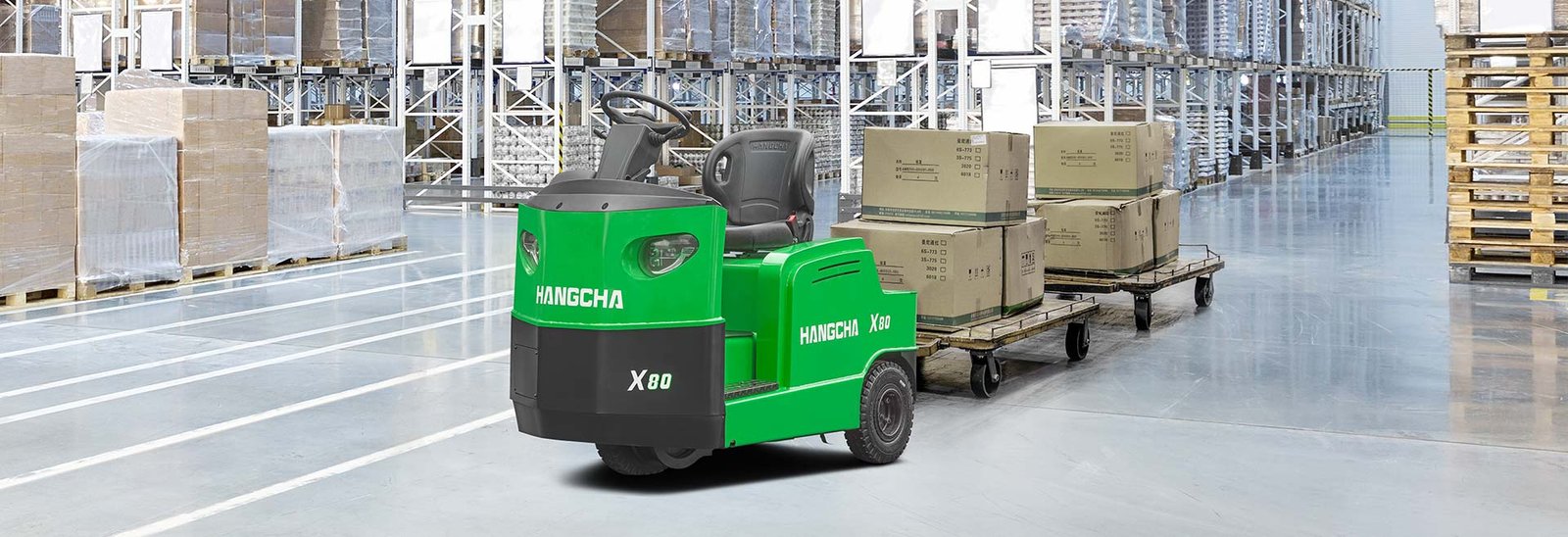 Spesifikasi Teknis HC Forklift X Series Electric Tow Tractor 6.0-10t(Li-Ion) (Lithium E-Trucks) Kapasitas 6,000~10,000kg
