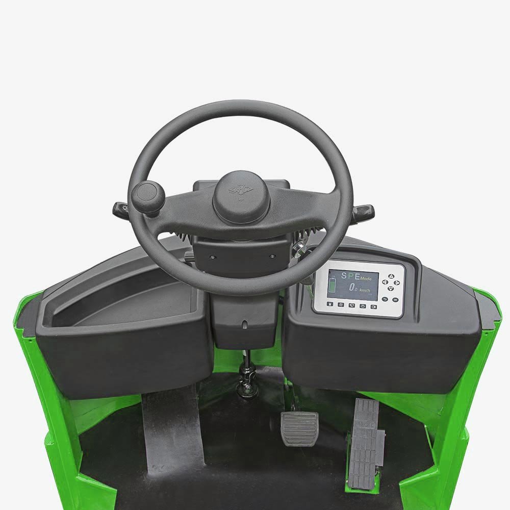 HC Forklift X Series Electric Tow Tractor 6.0-10t(Li-Ion) - Sudut Teknis 4