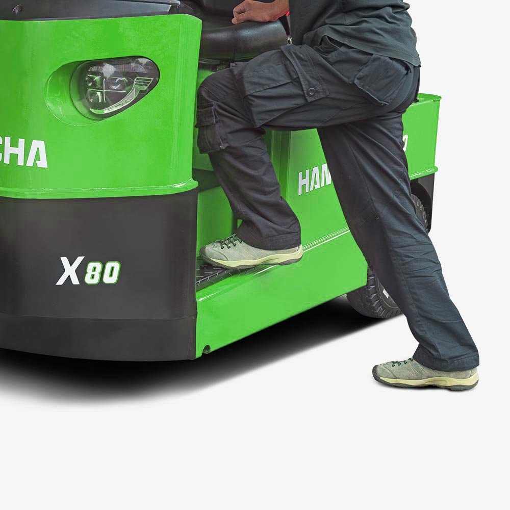 HC Forklift X Series Electric Tow Tractor 6.0-10t(Li-Ion) - Sudut Teknis 6