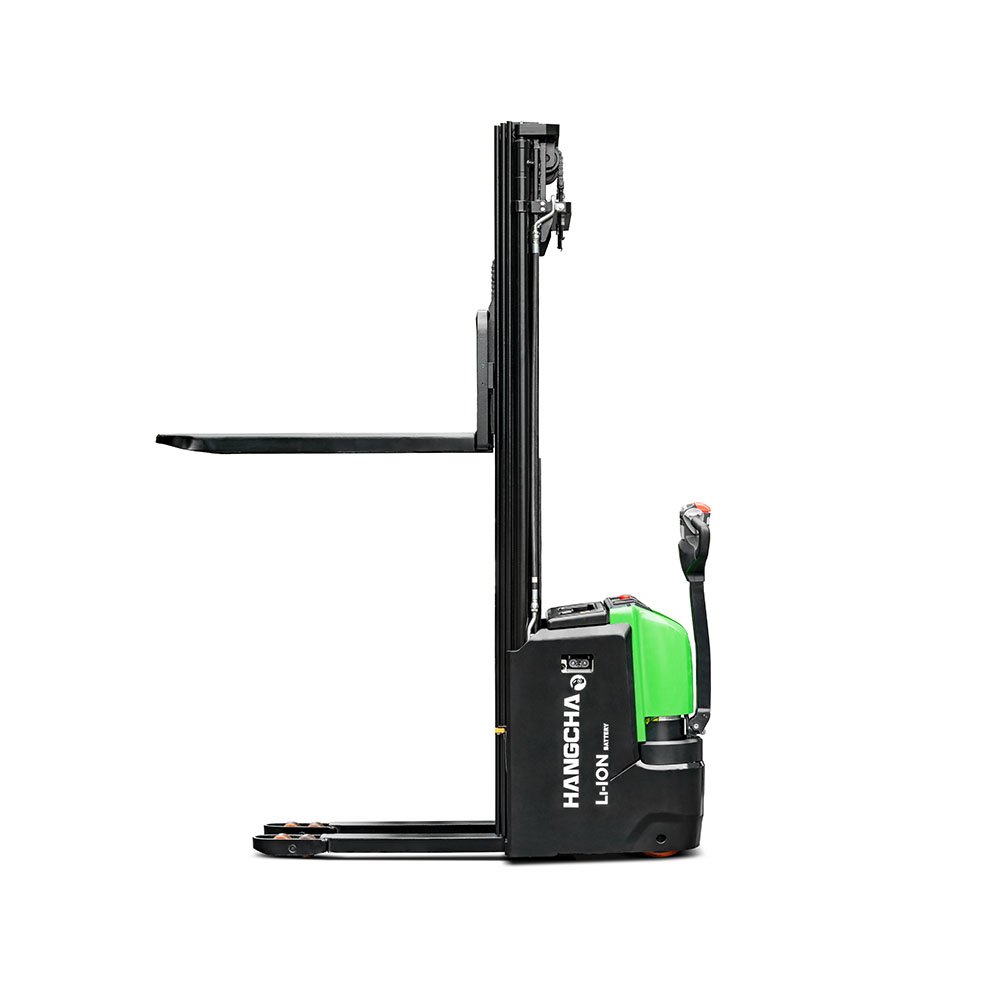 HC Forklift X Series Hi-Range Electric Stacker With Lithium Power - Sudut Teknis 10