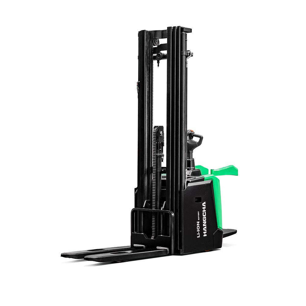 HC Forklift X Series Hi-Range Electric Stacker With Lithium Power - Sudut Teknis 11