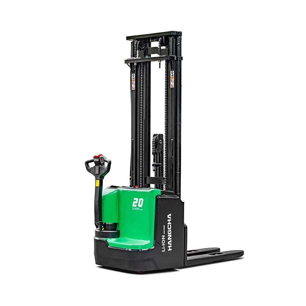 HC Forklift X Series Hi-Range Electric Stacker With Lithium Power - Sudut Teknis 6