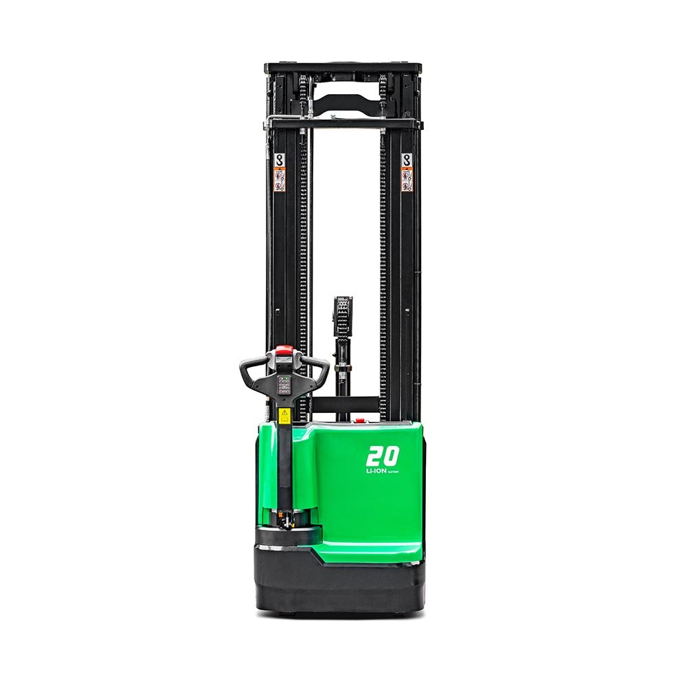 HC Forklift X Series Hi-Range Electric Stacker With Lithium Power - Sudut Teknis 7