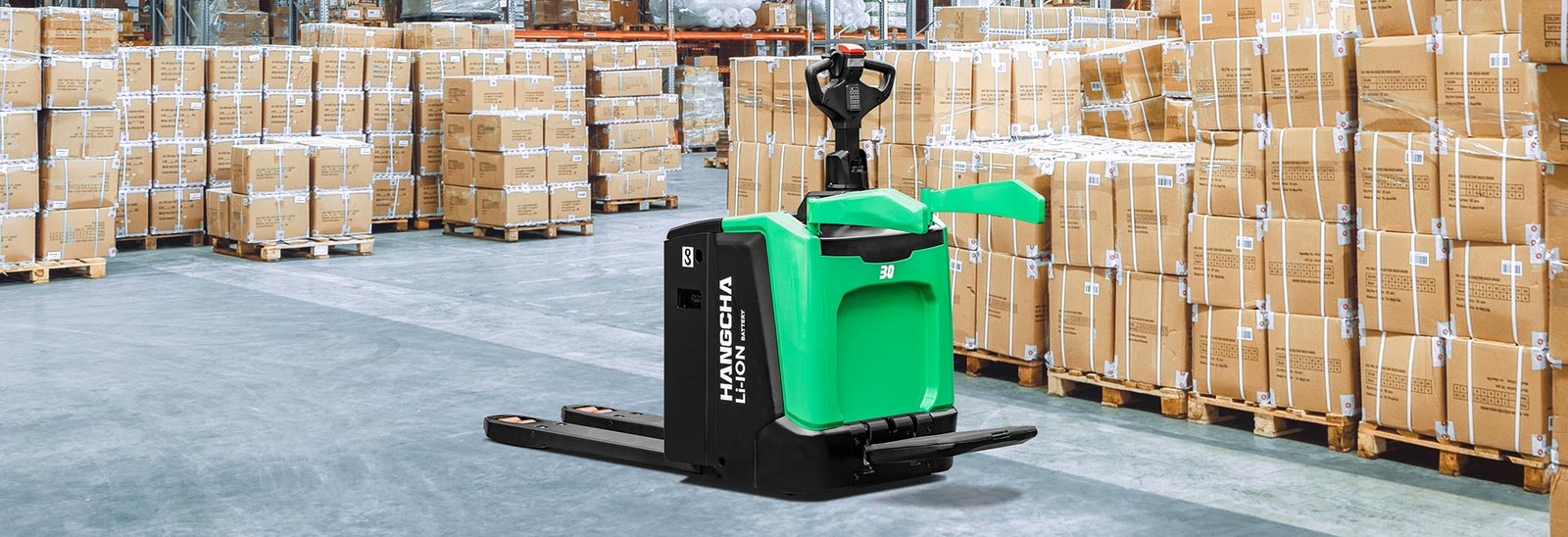Spesifikasi Teknis HC Forklift X Series Hi-range Pallet Truck With Lithium Power (Lithium E-Trucks) Kapasitas 2,000~3,000kg