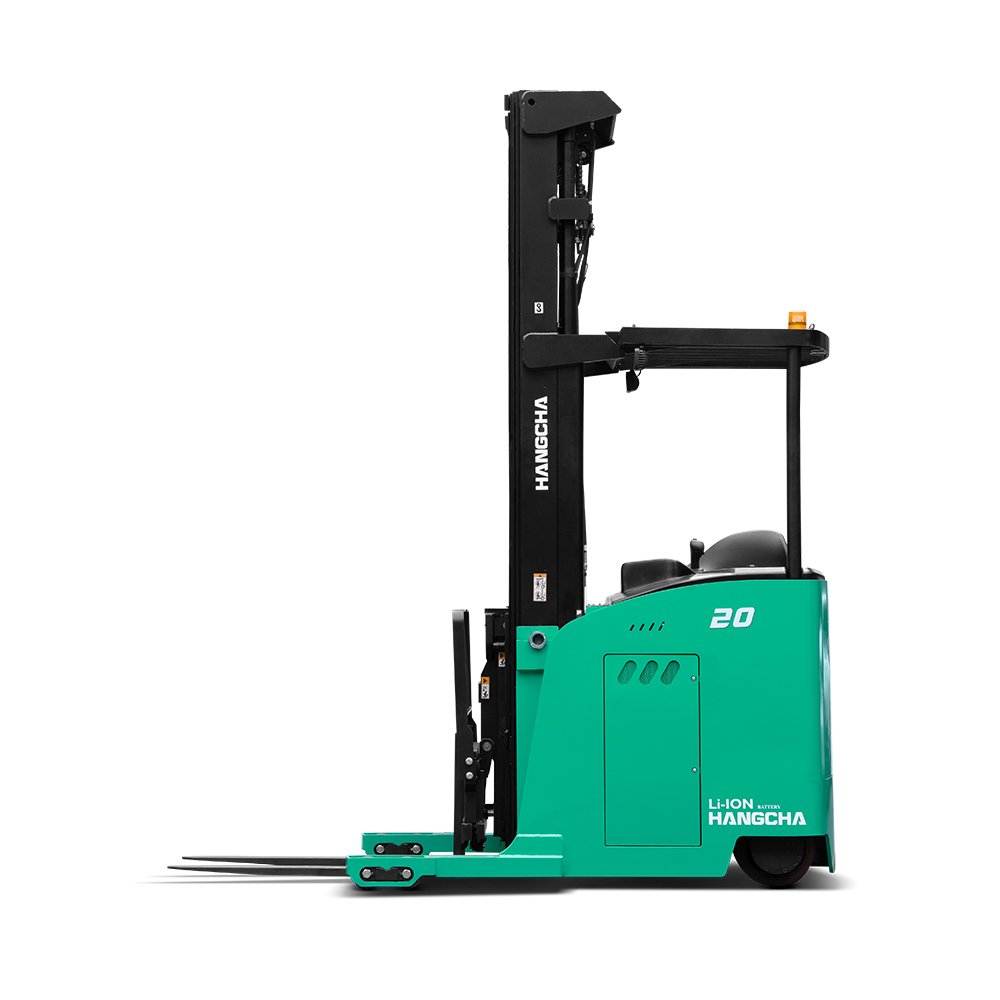 HC Forklift X Series Sit-Down Narrow Aisle Reach Truck - Sudut Teknis 12