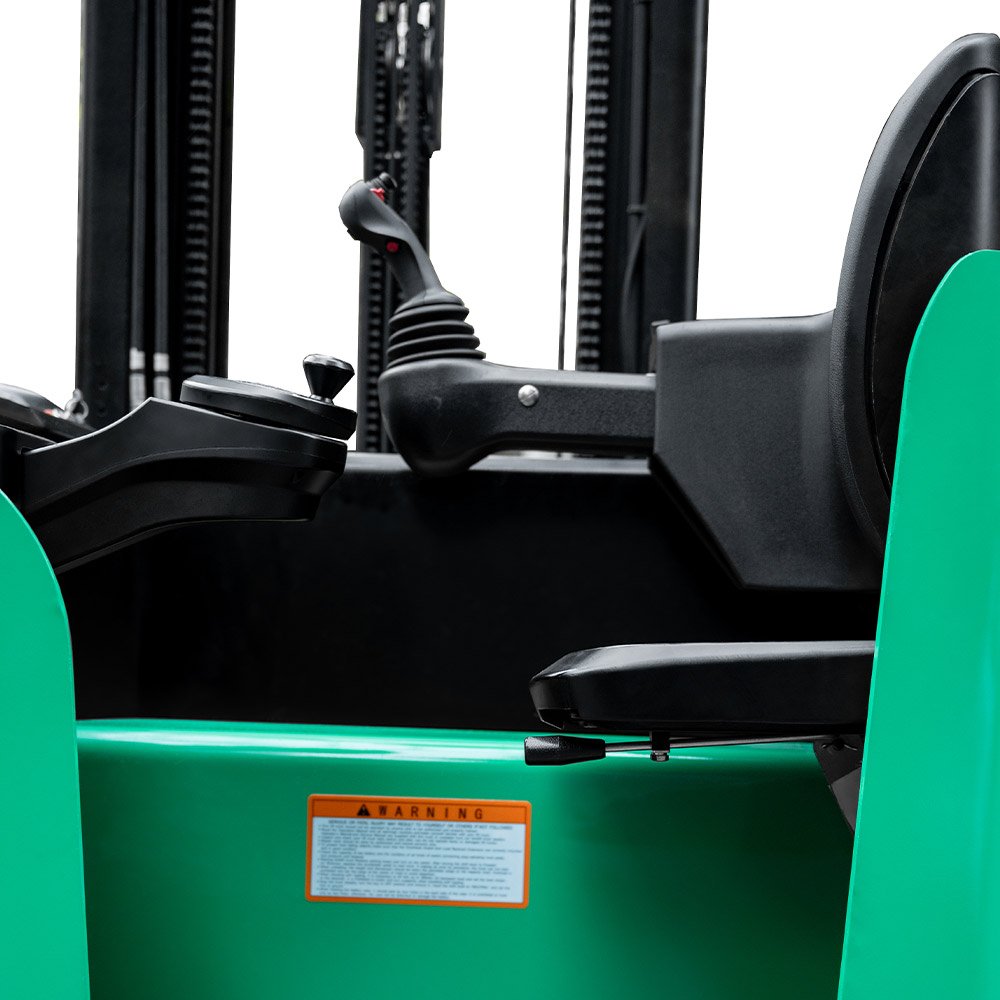 HC Forklift X Series Sit-Down Narrow Aisle Reach Truck - Sudut Teknis 3