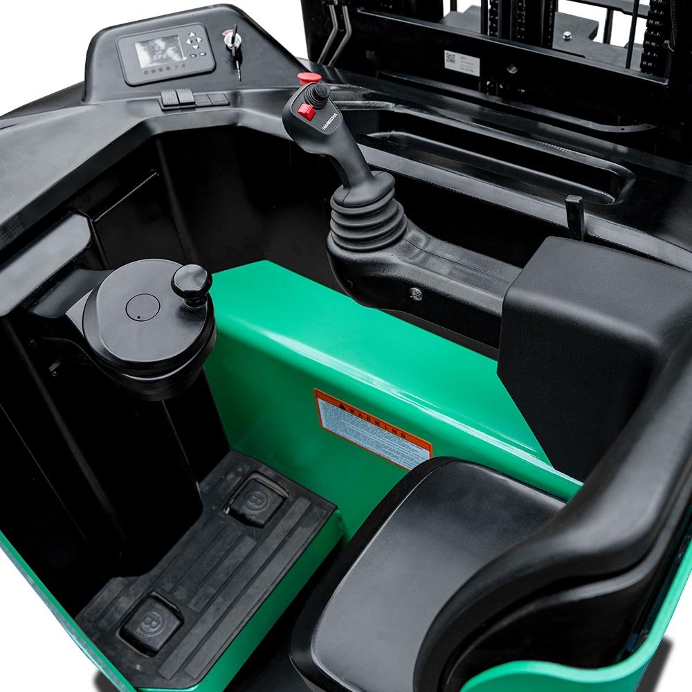 HC Forklift X Series Sit-Down Narrow Aisle Reach Truck - Sudut Teknis 5