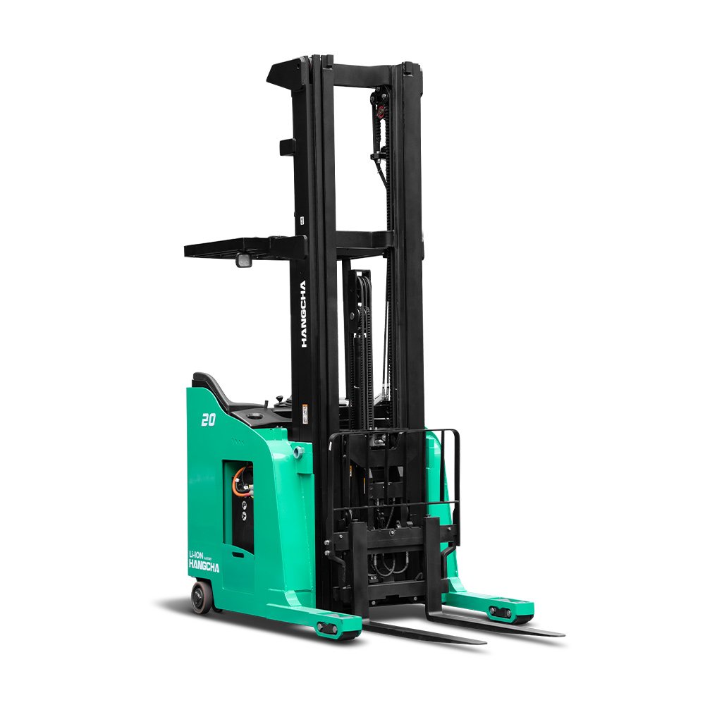 HC Forklift X Series Sit-Down Narrow Aisle Reach Truck - Sudut Teknis 7