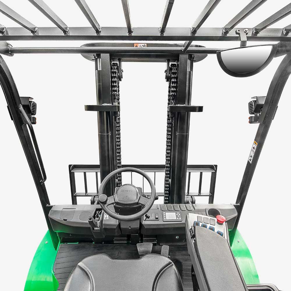 HC Forklift X series 6.0-10t (Li-Ion) - Sudut Teknis 2