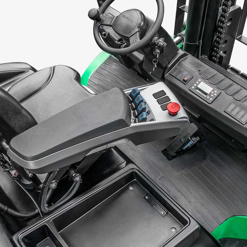 HC Forklift X series 6.0-10t (Li-Ion) - Sudut Teknis 3