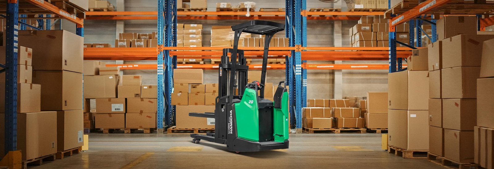 HC Forklift X series Double stacker with lithium power - Sudut Teknis 17