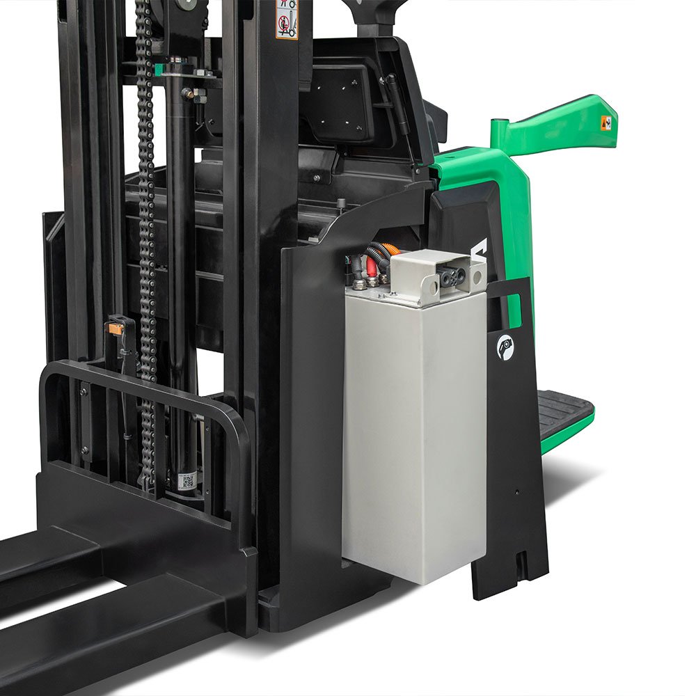 HC Forklift X series Double stacker with lithium power - Sudut Teknis 3