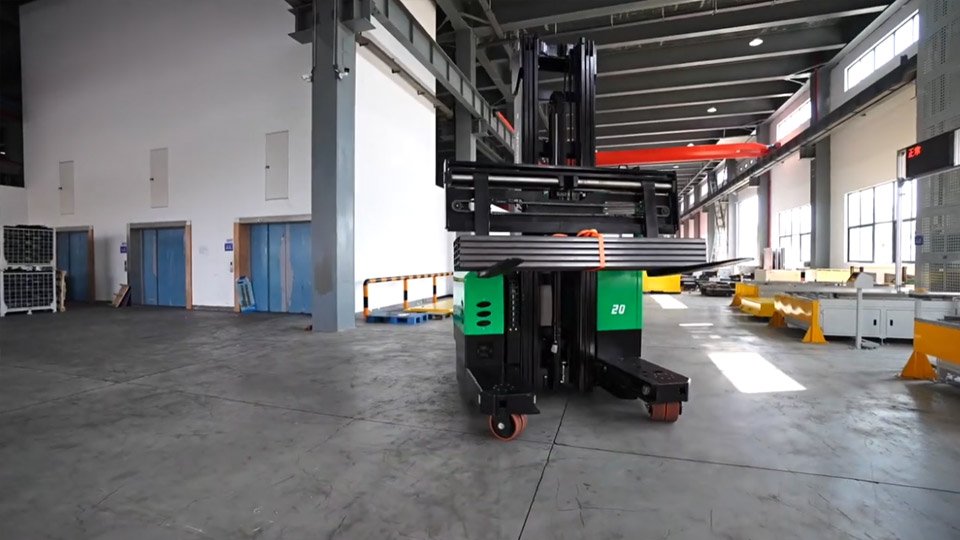 HC Forklift X series electric 4-way reach truck - Sudut Teknis 14