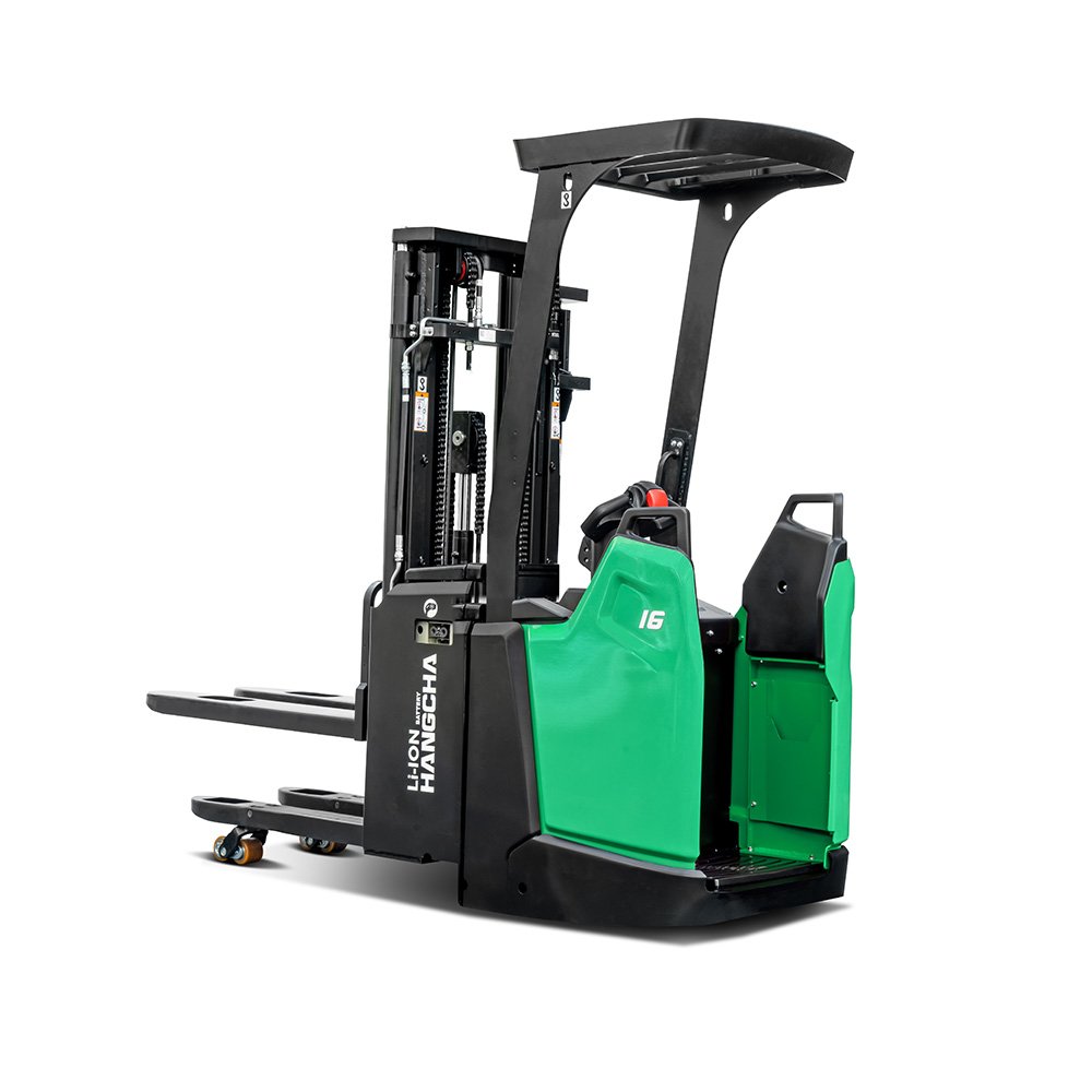 HC Forklift X series pallet stacker with initial lift - Sudut Teknis 15