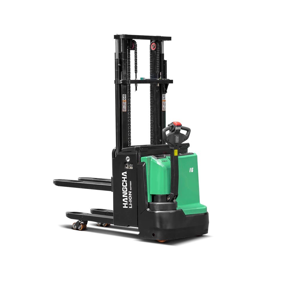 HC Forklift X series pallet stacker with initial lift - Sudut Teknis 6