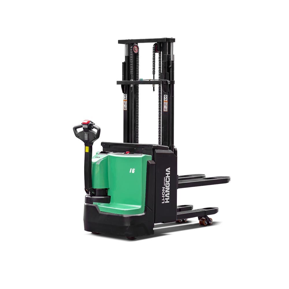 HC Forklift X series pallet stacker with initial lift - Sudut Teknis 7