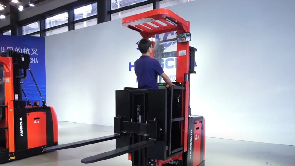 HC Forklift A Series High-lift Order Picker 1.2t - Sudut Teknis 14