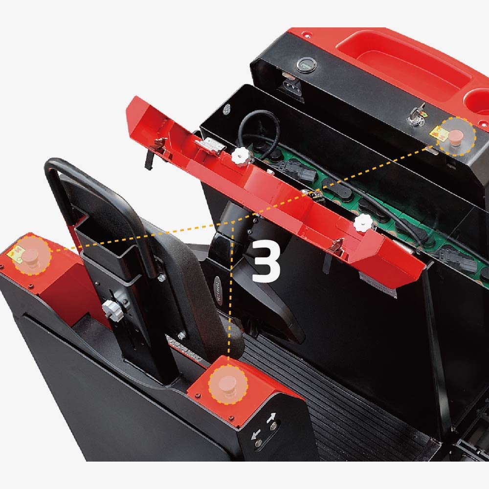 HC Forklift Low-level order picker - Sudut Teknis 5