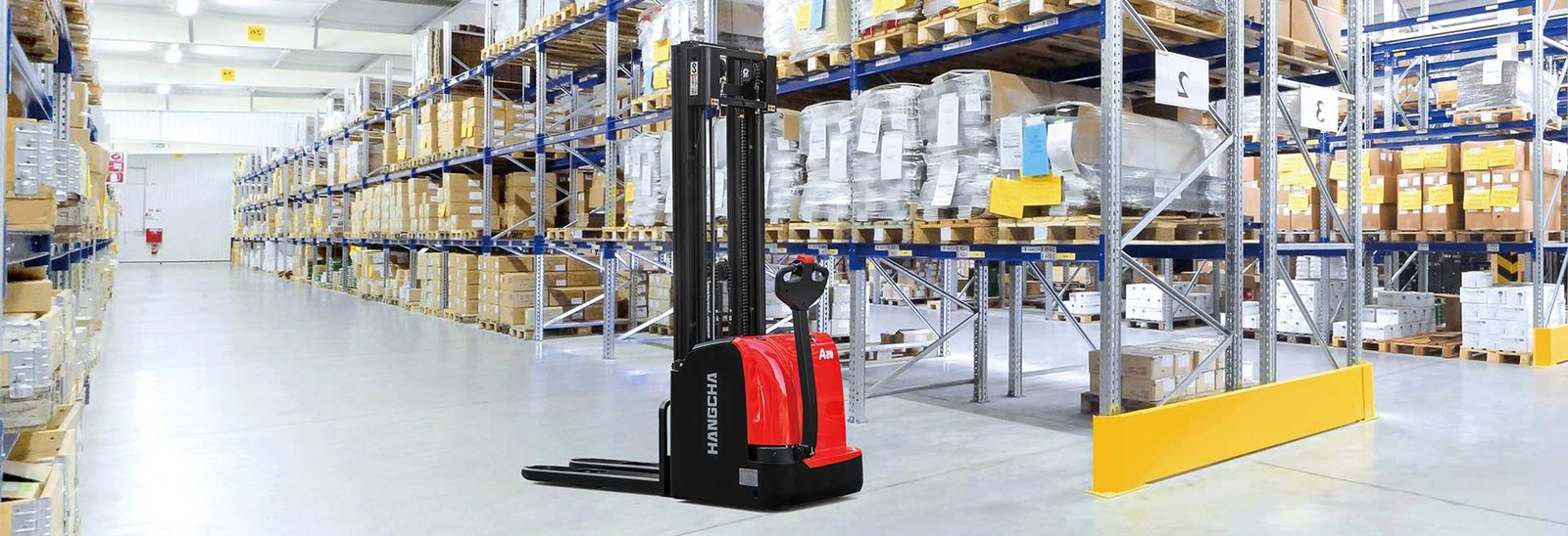 HC Forklift A series Hi range pallet stacker - Sudut Teknis 6