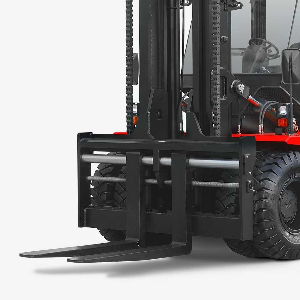 HC Forklift 12-16t Internal Combustion Counterbalanced Forklift Truck - Sudut Teknis 2