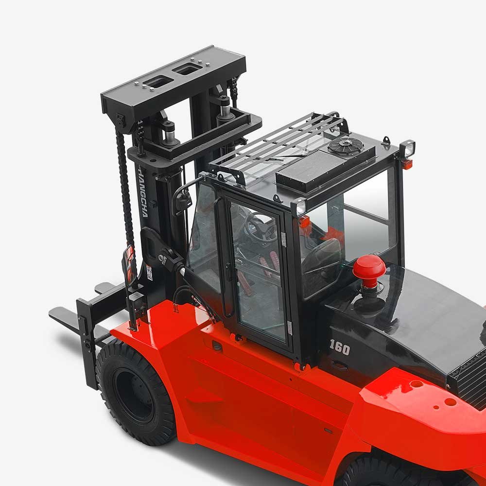 HC Forklift 12-16t Internal Combustion Counterbalanced Forklift Truck - Sudut Teknis 4